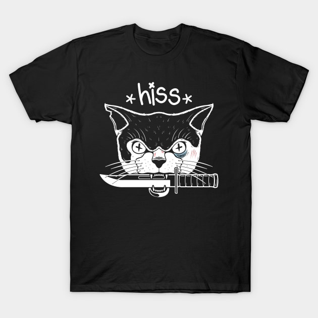 Bad Kitty T-Shirt by FourteenEight